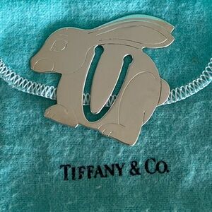 Tiffany & Co. Sterling Silver Rabbit Bookmark